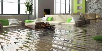 Limpiezas de agua por inundación